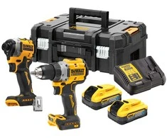 Įrankių rinkinys DeWalt (DCD800 + DCF850); 18 V; 2x5,0 Ah akum.