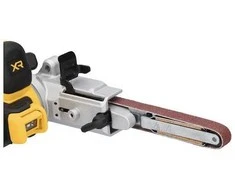 Juostinis šlifuoklis DeWalt DCM200NT-XJ; 18 V (be akumuliatoriaus ir pakrovėjo)
