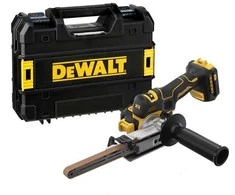 Juostinis šlifuoklis DeWalt DCM200NT-XJ; 18 V (be akumuliatoriaus ir pakrovėjo)