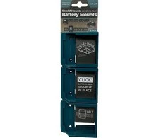 Makita 18V LXT baterijų laikikliai, StealthMounts [BM-MK18-BLU-6] 6 vnt.
