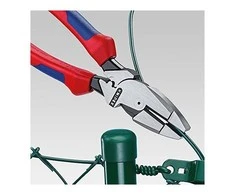 universalios replės, amerikietiško tipo replės, "Lineman's" 240mm Knipex [09 02 240]