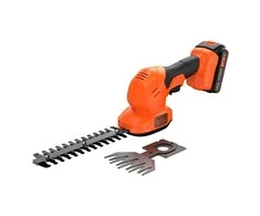Black &amp; Decker Juodas &amp; Decker Gyvatvorių ir žolės žirklės Juodas &amp; Decker BCSS18D1-QW; 18 V; 1x2,0 Ah akum.+ pakrovėjas