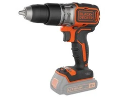 Black &amp; Decker Juodas &amp; Decker Suktuvas-gręžtuvas Juodas &amp; Decker BL188N-XJ; 18 V (be akumuliatoriaus ir pakrovėjo)