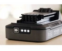 Black &amp; Decker juodas+decker Juodas+DECKER 18V 2.0Ah battery BDL2018S
