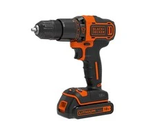 Black &amp; Decker BD suktuvas UDAR.18V/2x2,0Ah/WALIZKA 40/17,5Nm