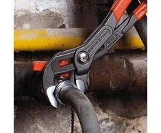 vamzdžių raktas 1,25" CHROM COBRA 180MM KNIPEX