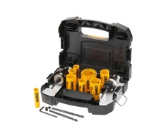 Gręžimo karūnų komplektas DeWalt DT90356-QZ; 16-64 mm; 11 vnt.
