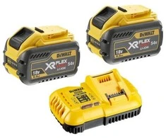 Priedų rinkinys DeWALT DCB118; 18 V; 2x9,0 Ah + pakrovėjas DCB547