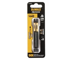 DEWALT POVEIKIO PATARIMAS. TORX T20x89mm /2vnt.. DT70568T-QZ