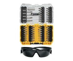 Sukimo antgalių komplektas DeWalt DT70703-QZ; 47 vnt. + akiniai nuo saulės