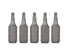 Dewalt antgaliai atsuktuvai torx torx antgaliams 25 mm t10