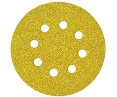 DEWALT ŠVITRINIO POPIERIAUS DISKAS SU VELCRO 125 mm P120 /10 vnt.