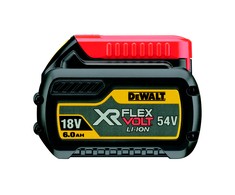 Akumuliatorius 18/54V Li-Ion 6,0/2,0Ah DeWalt [DCB546-XJ]