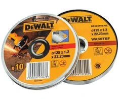 DEWALT TARCZA DO CIĘCIA METALU 125 x 1,2 x 22,2mm INOX