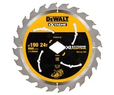 Pjovimo diskas medienai DeWalt DT40270; 190 mm; T24