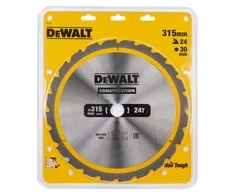 Pjovimo diskas medienai DeWalt DT1961-QZ; 315x30 mm; 24T; 20°