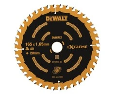 DEWALT pjovimo diskas 165x20mmx40z