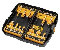 Frezų rinkinys DeWalt DT90016-QZ; 12 vnt.