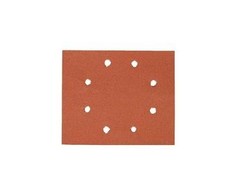 Šlifavimo popierius 115x115 mm su lipnia juosta, 8 skylės, grūdėtumas 40, DeWalt [DT3020-QZ] 10 vnt.