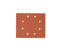 šlifavimo popierius 115x115mm su Velcro, 8 skylės, grūdėtumas 60, DeWalt [DT3021-QZ] 10 vnt.