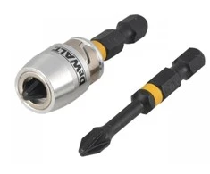 DEWALT POVEIKIO PATARIMAS. PZ2 2vnt.. + KREČIAUS POVEIKIO TORSIJOS MAGNETINIS LAIKIKLIS