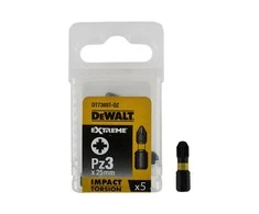 DEWALT KOŃCÓWKA UDAROWA PZ3x25 5szt. EXTREME IMPACT TORSION