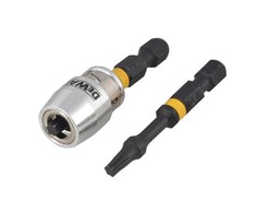 DEWALT POVEIKIO PATARIMAS. T25x50 /2 vnt. + YPATINGA POVEIKIO TORSIJOS MAGNETINĖ RANKENA