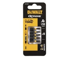 DEWALT KOŃCÓWKA UDAROWA T10x25 5szt. EXTREME IMPACT TORSION