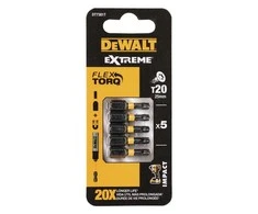 DEWALT KOŃCÓWKA UDAROWA T20x25 /5szt. EXTREME IMPACT TORSION