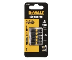Sukimo antgaliukai FLEXTORQ T30 25 mm, DeWALT, 5 vnt.