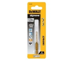 14 Degrees East HSS-TIN metalo grąžtas 3,2 mm Extreme DeWALT [DT50001-QZ]