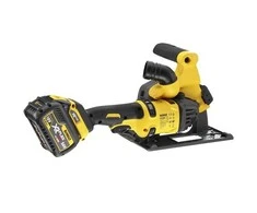 Akumuliatorinis kampinis šlifuoklis DeWalt DCG200T2-QW; 54 V; 2x6,0 Ah akum.