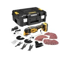 DeWalt daugiafunkcinis įrankis 18V Li-Ion 2x1,7Ah POWERSTACK, DeWalt [DCS356E1T-XJ] 32 priedai