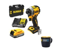 DEWALT suktuvas UDAROWA 18V 208Nm 1x1,7Ah POWERSTACK DCF850E1T