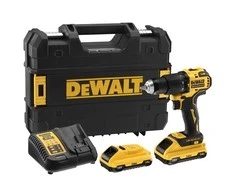 Suktuvas-gręžtuvas DeWalt DCD709L2T-QW; 18 V; 2x3,0 Ah akum.