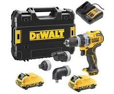 Suktuvas-gręžtuvas DeWalt DCD703L2T-QW; 12 V; 2x3,0 Ah akum.