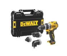 Suktuvas-gręžtuvas DeWalt DCD703NT-XJ; 12 V (be akumuliatoriaus ir pakrovėjo)