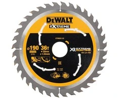 DeWalt Dewalt diskinio pjūklo diskas 190 mm, 36 dantys (DT99563)