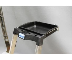 Kopėčios KRAUSE Secury, vienpusės, 6 pakopų, su įrankių laikikliu, darbinis aukštis 330cm