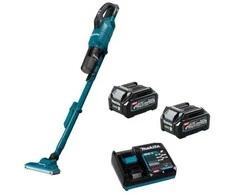 Makita CL003GD201 Akumuliatorinis dulkių siurblys 40V XGT, 125W, cikloninis, 2X2,5Ah