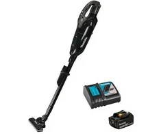 belaidis vertikaliai veikiantis dulkių siurblys 18V, juodas, Makita [DCL285FRFB] 3.0Ah, Li-Ion, LXT
