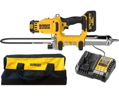 Dwubiegowa akumuliatorinė smarownica, 690 bar, 1x5Ah, 18V XR, DeWALT [DCGG581P1G-QW]