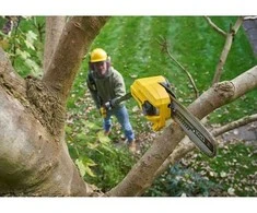 Grandininis pjūklas Akumulatorowa pjūklas grandininis 20cm na wysięgniku 3m, 18V, FATMAX V20, Stanley [SFMCPS720B-XJ]