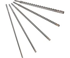 Grąžtas rinkinys: 5 vnt grąžtai SDS+ gelžbetoniui, FORCE X + mechaninis pieštukas Pica 3030, Alpen [0087500015100]