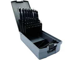 Grąžtas 25 HSS grąžtų metalui rinkinys, METALINĖ GALVUTĖ KP 25, ALPEN [0066600025100]