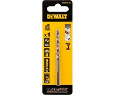 Grąžtas wiertło do metalu 5.0mm, serii Juodas&amp;Gold 1szt. firmy DeWALT [DT20520-QZ]