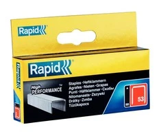 Kabės „Rapid" 53/8 2500 vnt.