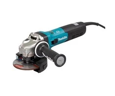 Makita GA5091X01 Kampinis šlifuoklis, 1900 W, 125 mm, SJS², AFT, Mechaninis stabdys, 2800-11500 min-1, antivibracinė šoninė rankena