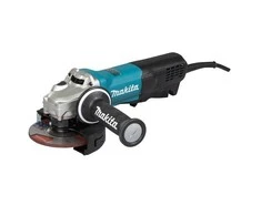 Makita GA5095X01 Kampinis šlifuoklis, 1900 W, 125 mm, SJS², AFT, Svirtinis jungiklis, 11500 min-1, antivibracinė šoninė rankena