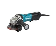 Makita GA5093X01 Kampinis šlifuoklis, 1900 W, 125 mm, SJS², AFT, Mechaninis stabdys, Svirtinis jungiklis, 2800-11500 min-1, antivibracinė šoninė rankena